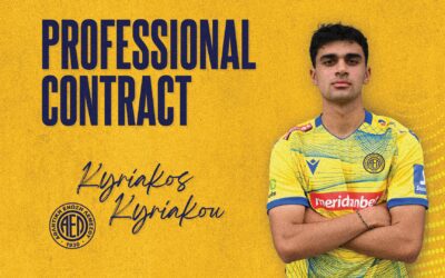 Επαγγελματικό συμβόλαιο με Κυριάκο Κυριάκου